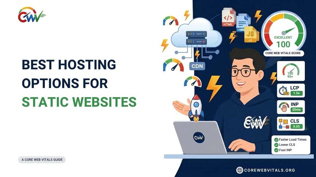 Best hosting options for static websites in 2026, comparing fast, secure, and reliable hosting platforms for performance, scalability, and cost efficiency.