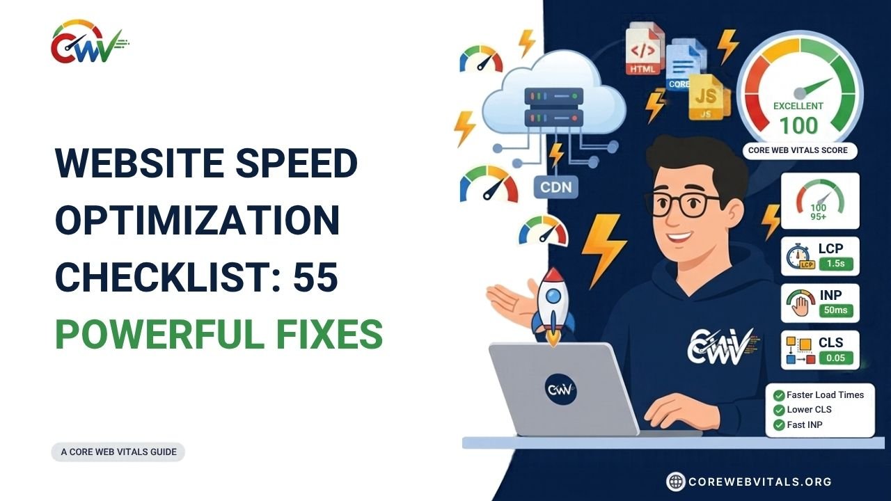 Website Speed Optimization Checklist: 55 Powerful Fixes